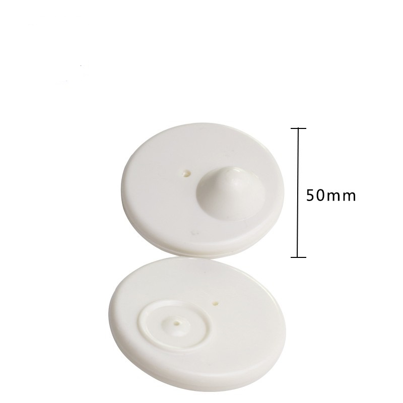 EG-RH04 8.2MHz Anti Theft Clothing Alarm Tags Round R50mm EAS Hard Tag