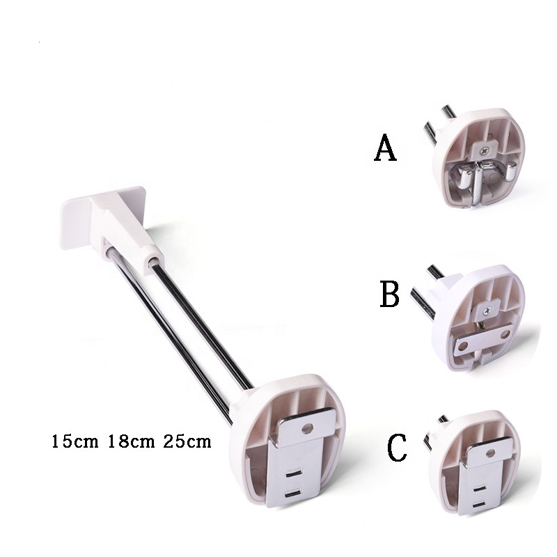 EG-S05 EAS Pegboard Hook Stop Lock locking Security Display Hook For Slatwall