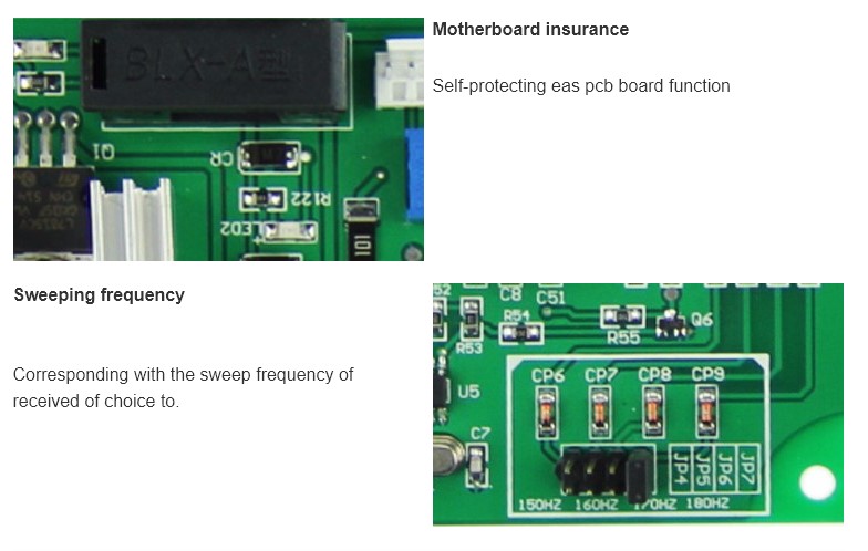 RF Security Antenna 3800 Dual EAS Security 8.2mhz PCB Board