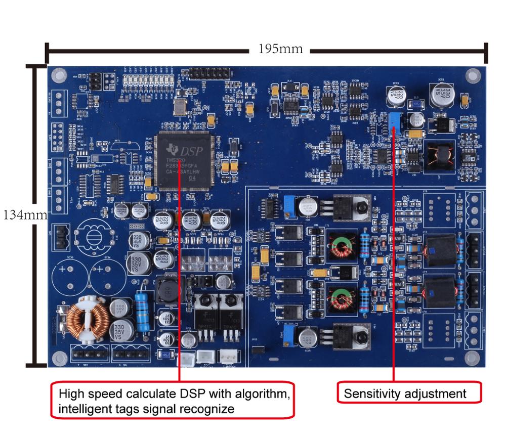 5200 EAS RF MONO Security Alarm System 8.2Mhz Mainboard Stable Sensitive Electronic Board