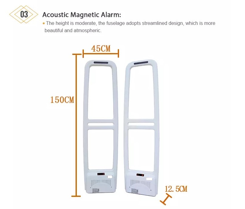 EG-AM03 High Sensitive Security Alarm 58KHz EAS Anti-theft Gate EAS AM Antenna System