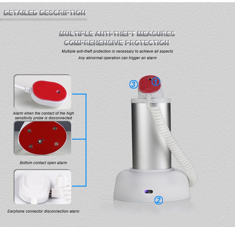 EG-DS05 Standalone Stand for phone display and anti theft