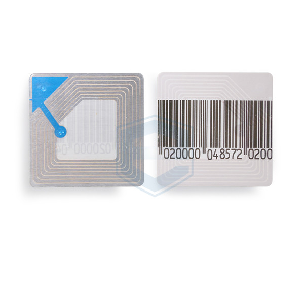 EG-RL4040 EAS Anti Theft RF 8.2MHz 4*4cm Barcode Soft Label Sticker